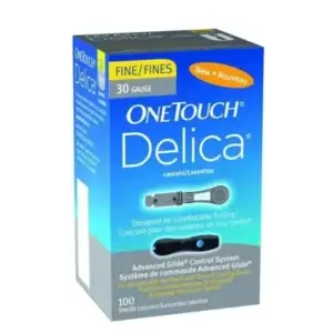 OneTouch Delica Lancets 30 Gauge